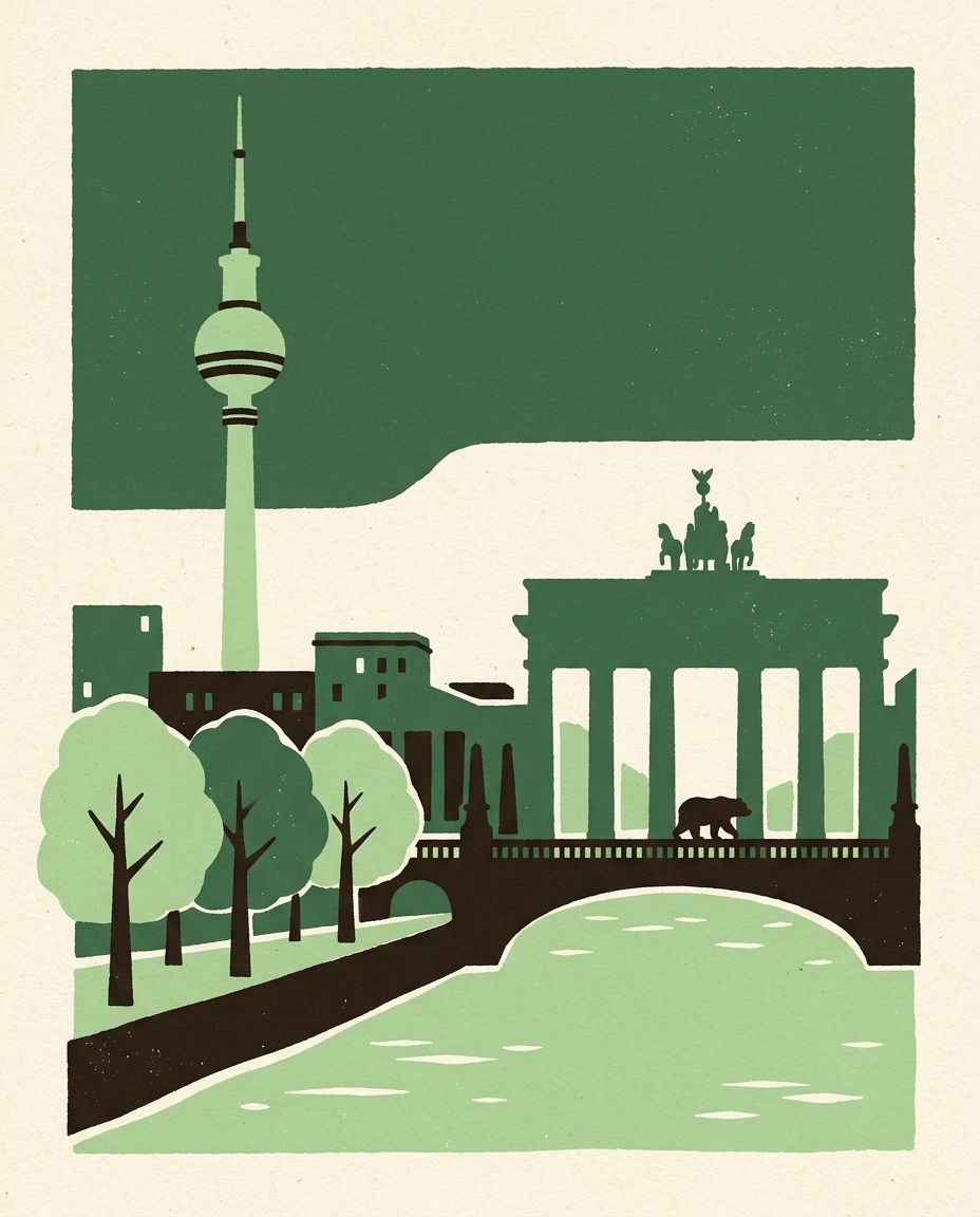 Berlin postcard