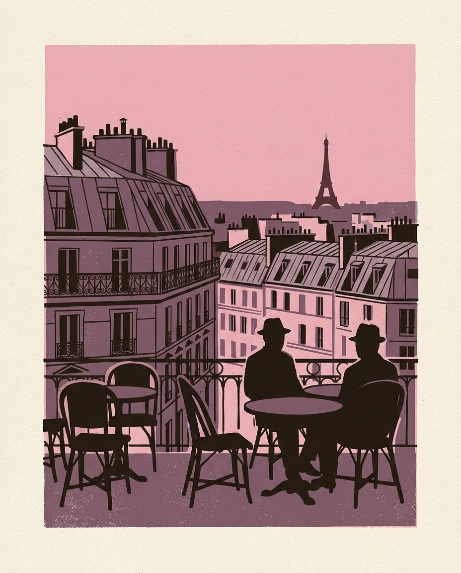 Paris postcard